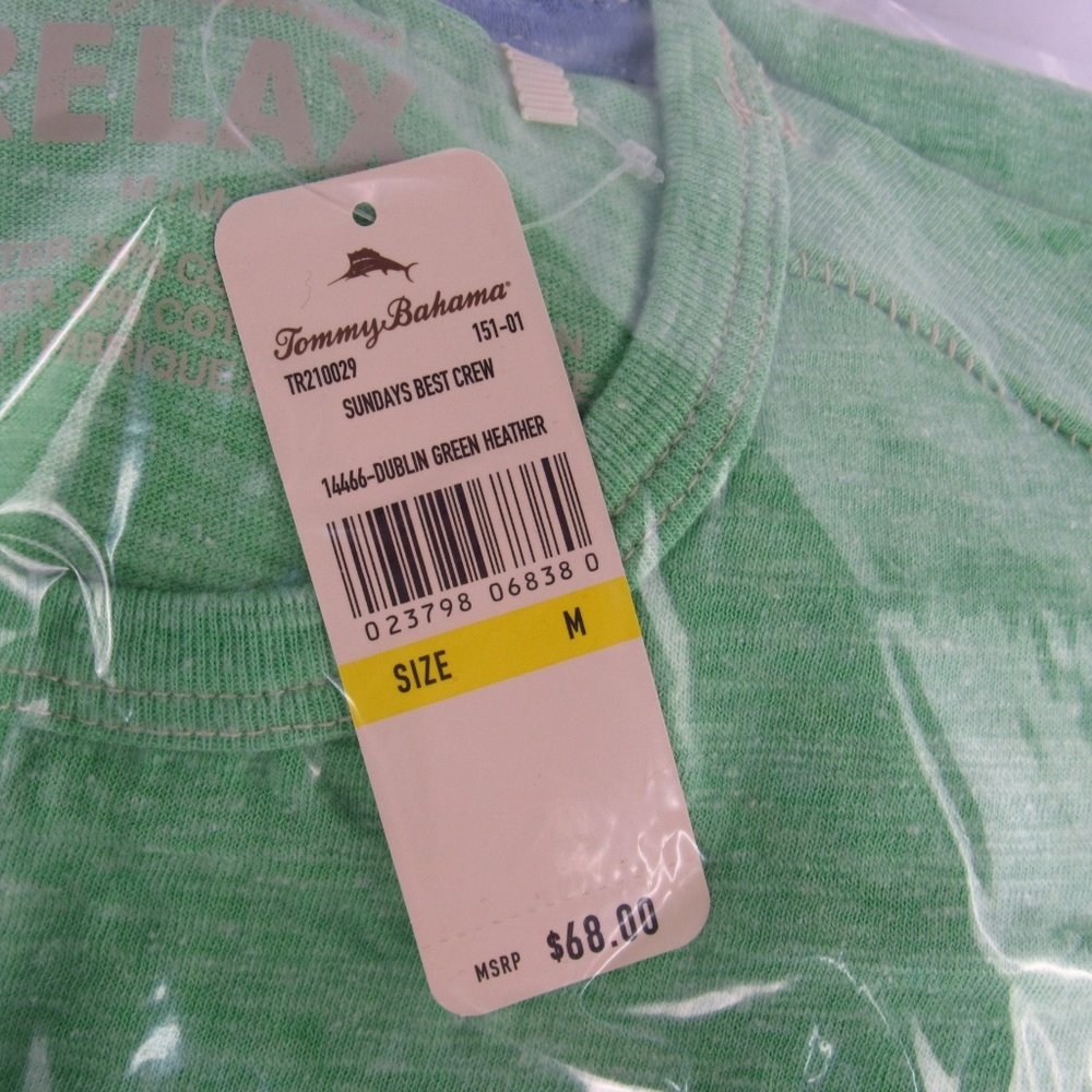 Tommy Bahama Relax Mens Sundays Best Crew T-Shirt - Picture 5 of 7